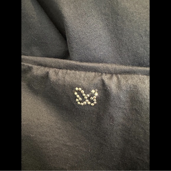 WEEKEND MAXMARA Nerone Bell Sleeve Tee Shirt Top Blouse Blue Mercerized Cotton - Picture 8 of 13